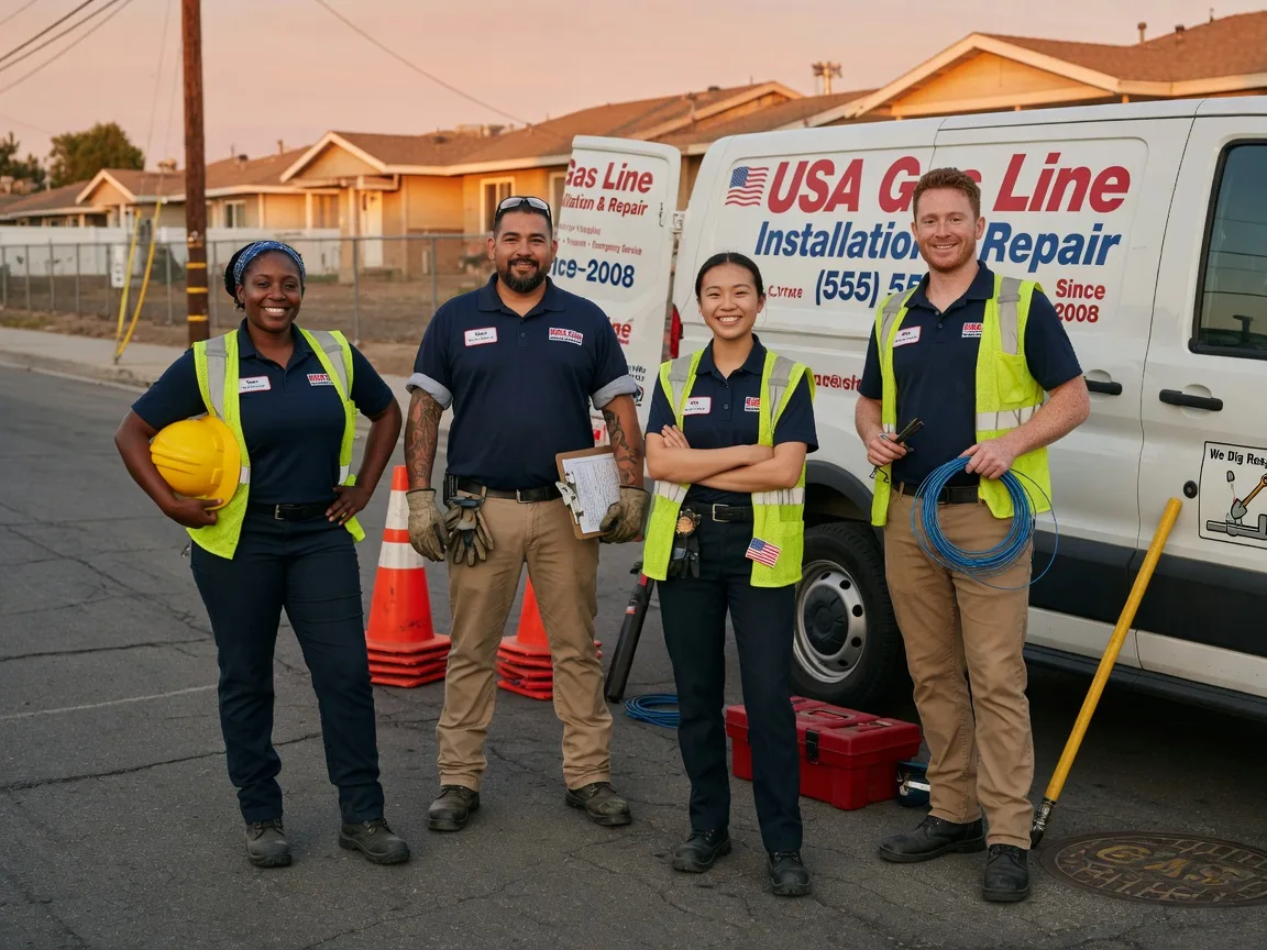 Gas Line Installation company in Strunk, KY